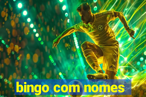 bingo com nomes